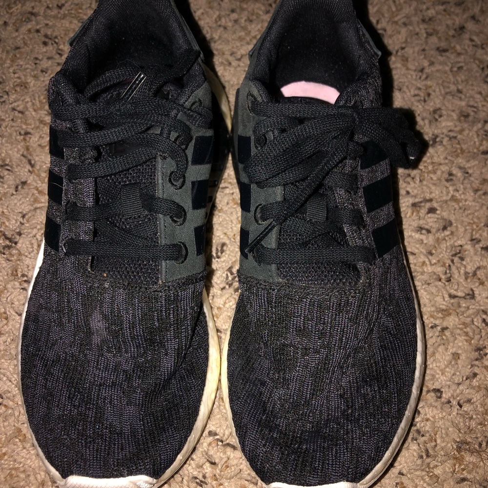 Women adidas nmd black and pinksize 6.5